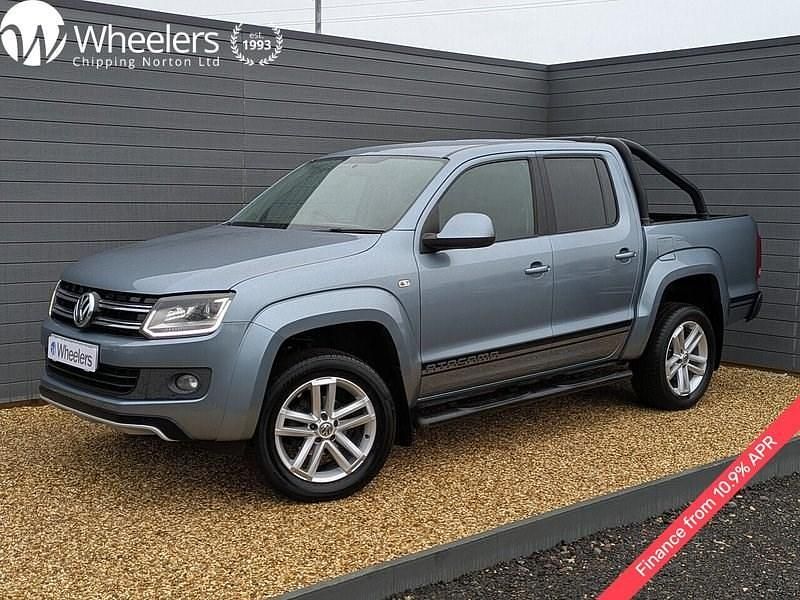 Blue Used 2015 VW Amarok Atacama Pickup | £16,750 (Fair price) - Image 1/4