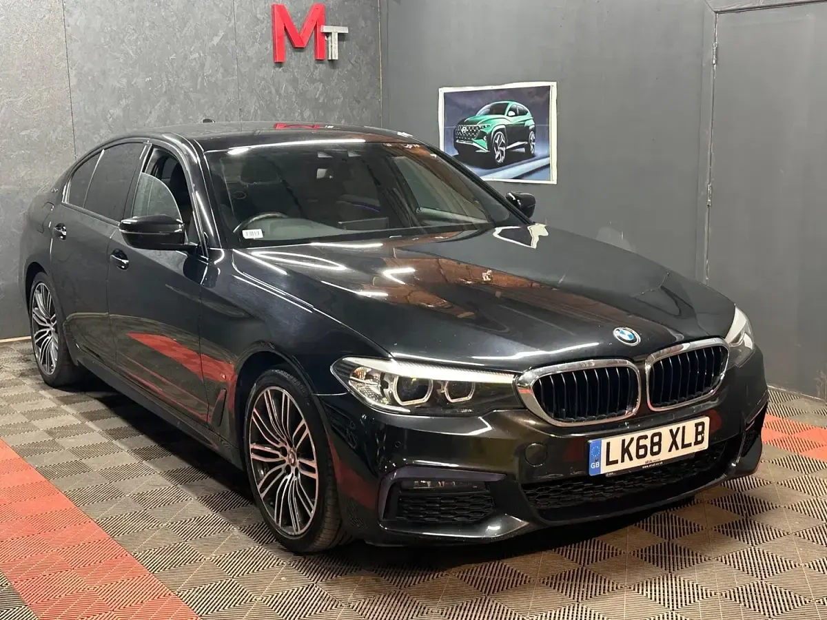 Used BMW 530e M Sport 248 HP (182 kW) 2018 Black Sedan