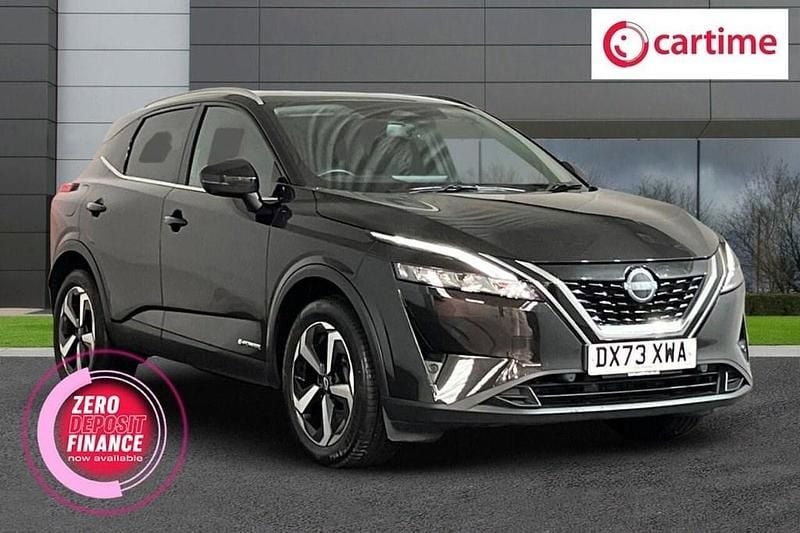 Black Used 2023 Nissan Qashqai N-Connecta SUV | £19,500 (Good price) - Image 1/4