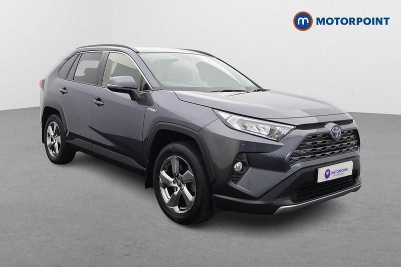 Grey Used 2021 Toyota RAV4 Hybrid Design SUV | £23,049 (Good price) - Image 1/4