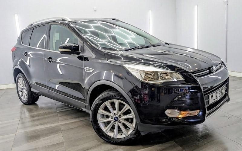Used Ford Kuga Titanium 150 HP (110 kW) 2016 Black SUV