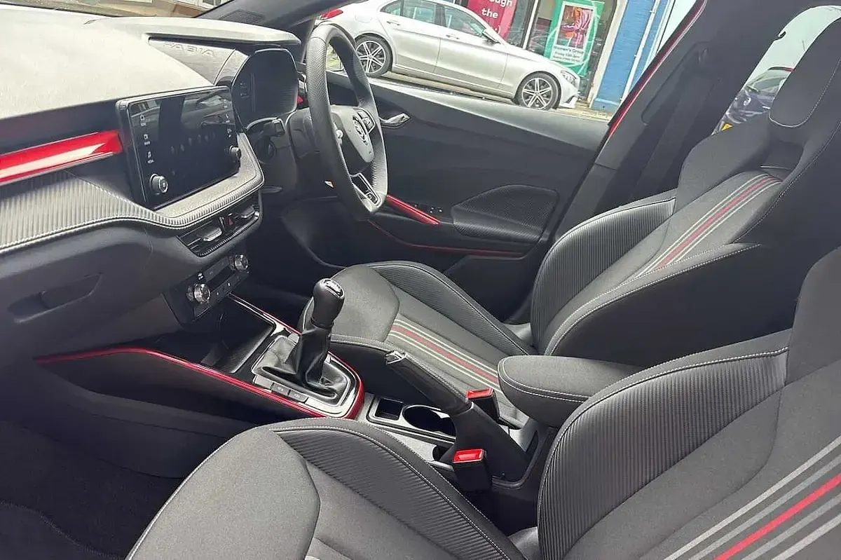 Used Skoda Fabia Monte Carlo 85 HP (62 kW) 2024 Velvet red metallic Hatchback