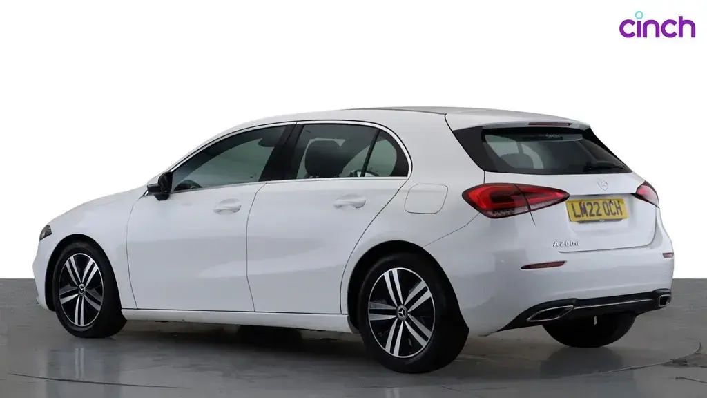 Used Mercedes A200 2022 White Hatchback