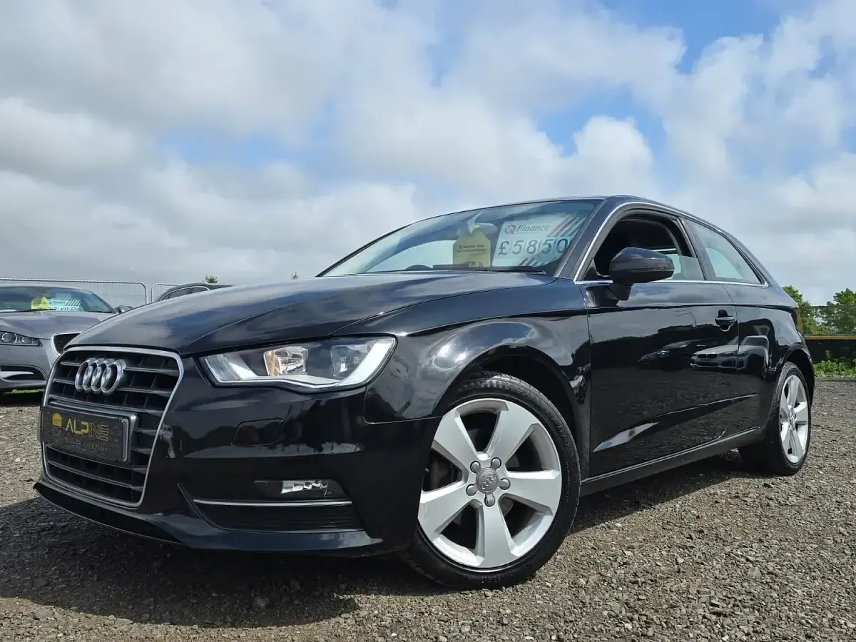 Used Audi A3 Sport 122 HP (89 kW) 2014 Black Hatchback