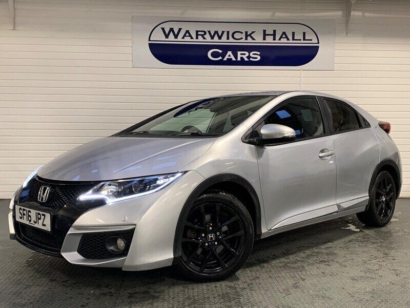 Silver Used 2016 Honda Civic Sport Hatchback | £8,995 (Good price) - Image 1/2