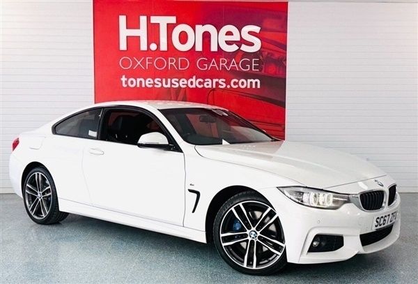 White Used 2017 BMW 420 M Sport Coupe | £13,895 (Fair price) - Image 1/1
