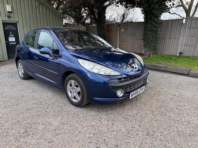 Used Peugeot 207 Sport 95 HP (69 kW) 2009 Blue Hatchback