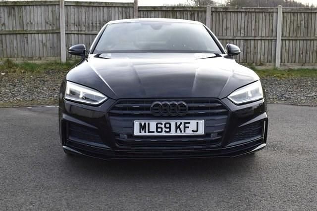 Used Audi A5 S-Line 190 HP (139 kW) 2019 Black Coupe