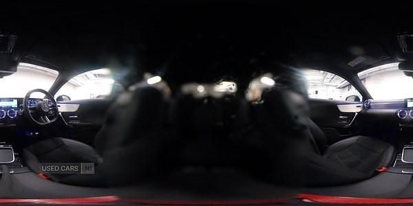 Used Mercedes A180 AMG Line Premium 136 HP (100 kW) 2024 Blue Sedan