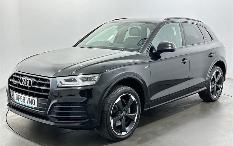 Used Audi Q5 Black Edition 190 HP (139 kW) 2019 Black SUV