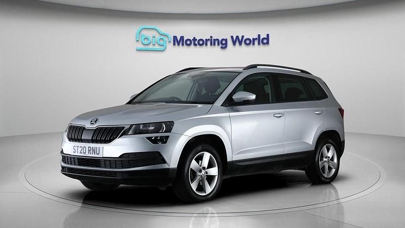 Used Skoda Karoq SE 115 HP (84 kW) 2020 Silver SUV