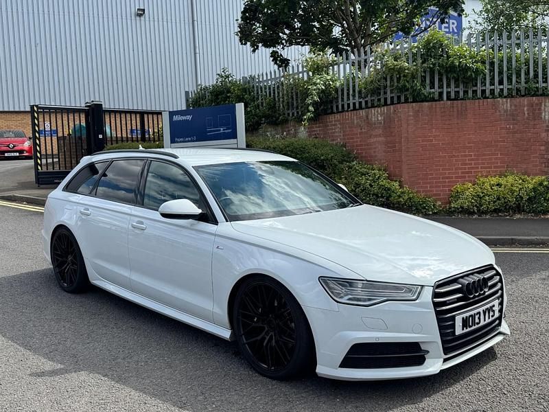 White Used 2015 Audi A6 Black Edition Estate | £12,495 (Good price) - Image 1/4