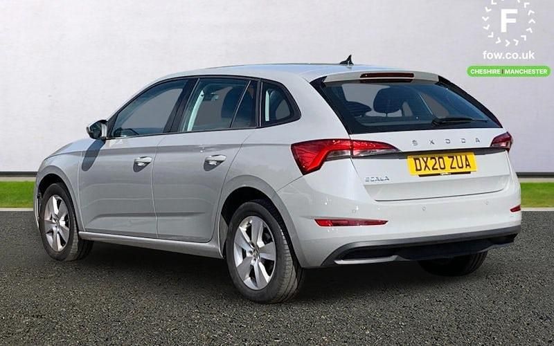 Gebraucht Skoda Scala SE 116 PS (85 kW) 2020 Grau Kleinwagen