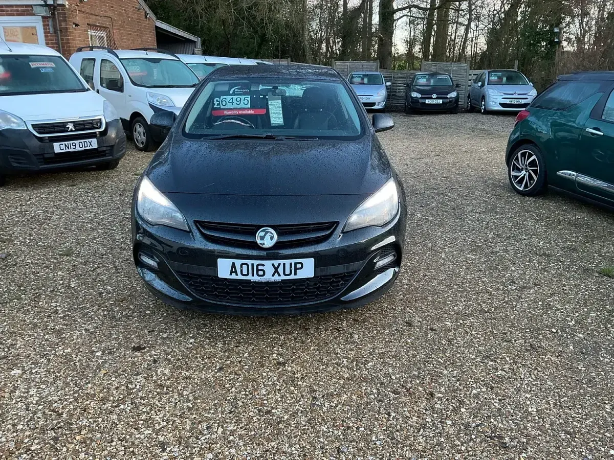 Used Vauxhall Astra Edition 2016 Black Hatchback