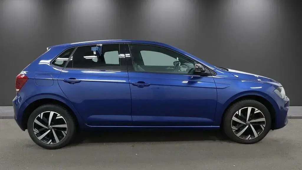 Used VW Polo Match 95 HP (69 kW) 2021 Blue Hatchback