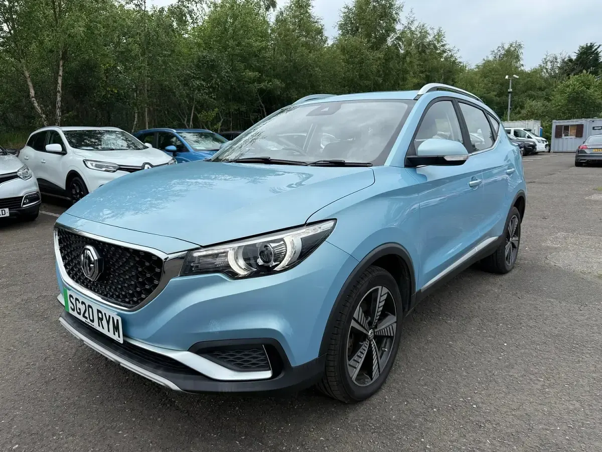 Used MG ZS Exclusive 105 kW (143 HP) 2020 Blue SUV