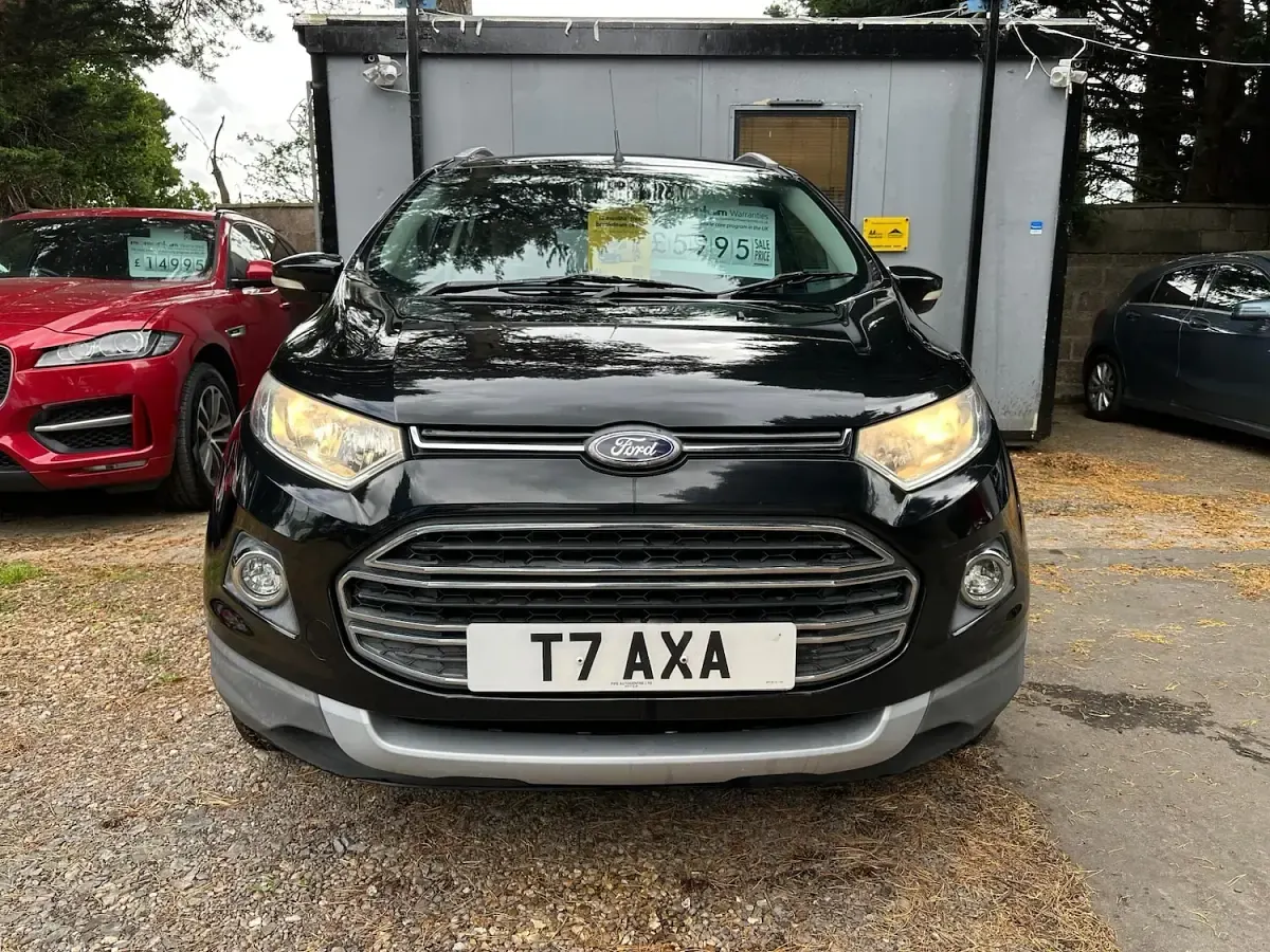 Used Ford Ecosport Titanium 95 HP (69 kW) 2017 Black SUV