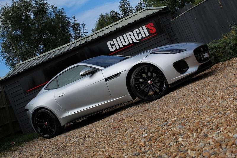 Silver Used 2020 Jaguar F-Type R-Dynamic Coupe | £36,490 (Super price) - Image 1/4