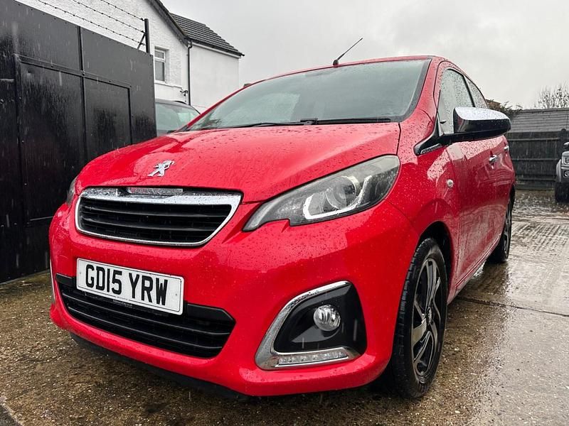 Used Peugeot 108 Allure 2015 Red Hatchback