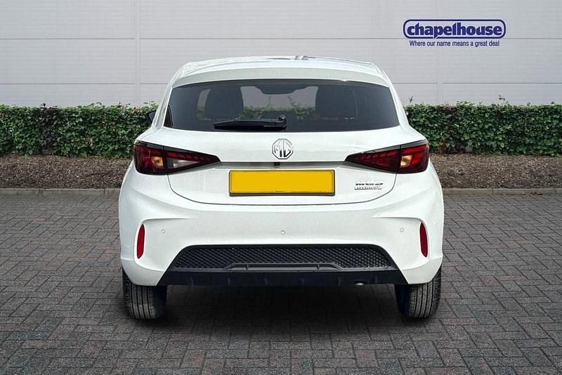New MG MG3 2025 White Hatchback