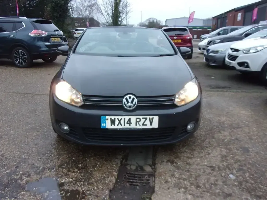 Used VW Golf Cabriolet GT 140 HP (102 kW) 2014 Grey Cabriolet