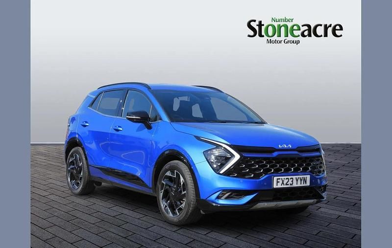 Used Kia Sportage GT-Line 261 HP (191 kW) 2023 Blue SUV