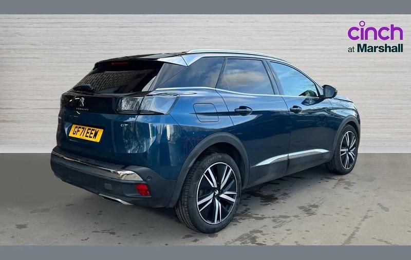 Used Peugeot 3008 Premium 128 HP (94 kW) 2021 Blue SUV