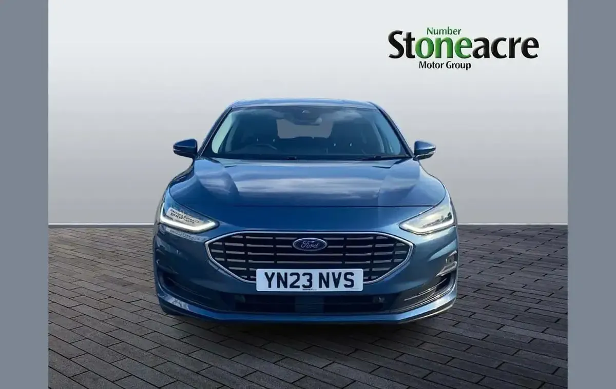 Used Ford Focus Titanium X 125 HP (91 kW) 2023 Blue Hatchback