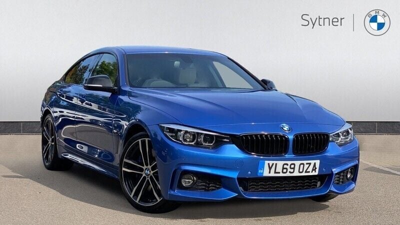 Blue Used 2020 BMW 430 Gran Coupé M Sport Coupe | £21,313 (A bit pricey) - Image 1/4