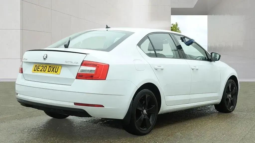 Used Skoda Octavia SE Drive 150 HP (110 kW) 2020 White Hatchback