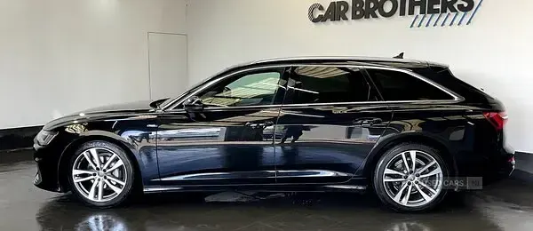 Used Audi A6 S-Line 204 HP (150 kW) 2019 Black Estate