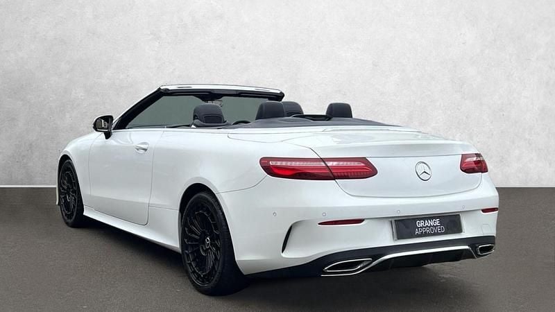 Used Mercedes E220 AMG line 194 HP (142 kW) 2018 White Cabriolet