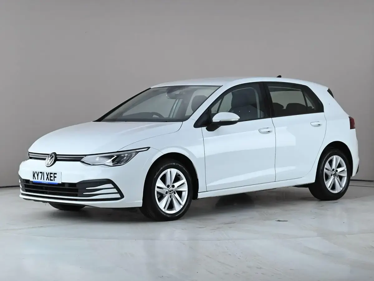 Used VW Golf VII Life 2021 White Hatchback