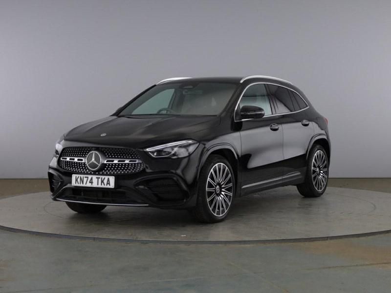 Cosmos black metallic Used 2024 Mercedes GLA220 AMG Line Premium Plus SUV | £37,690 - Image 1/4