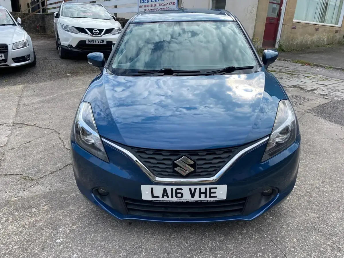 Usado Suzuki Baleno SZ5 111 CV (81 kW) 2016 Azul Utilitario