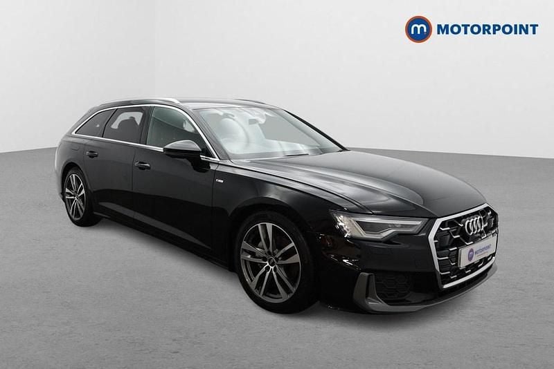 Black Used 2023 Audi A6 S-Line Estate | £33,349 (Fair price) - Image 1/4