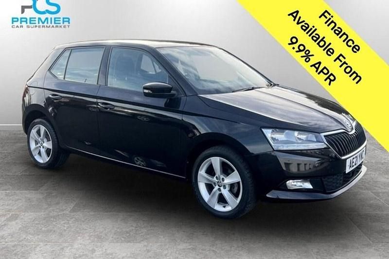 Black Used 2021 Skoda Fabia SE L Hatchback | £10,395 (Good price) - Image 1/1