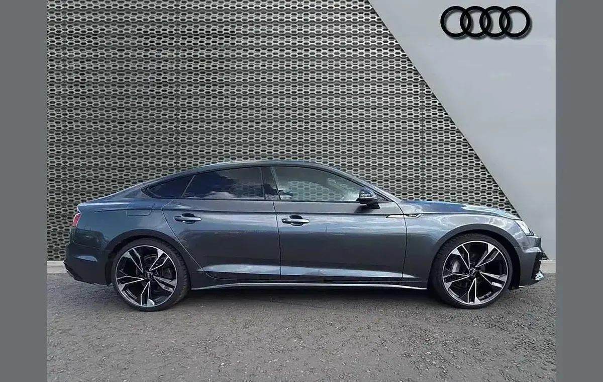 Used Audi A5 Black Edition 200 HP (147 kW) 2022 Grey Coupe