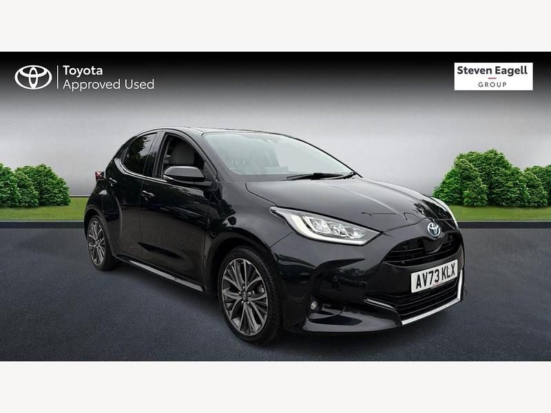 Used Toyota Yaris Hybrid 2023 Black Hatchback