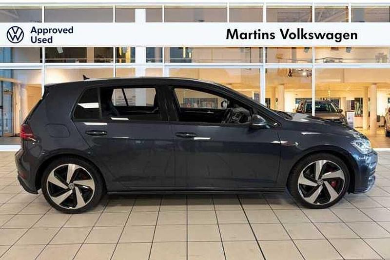 Used VW Golf VIII GTI 245 HP (180 kW) 2020 Blue Hatchback