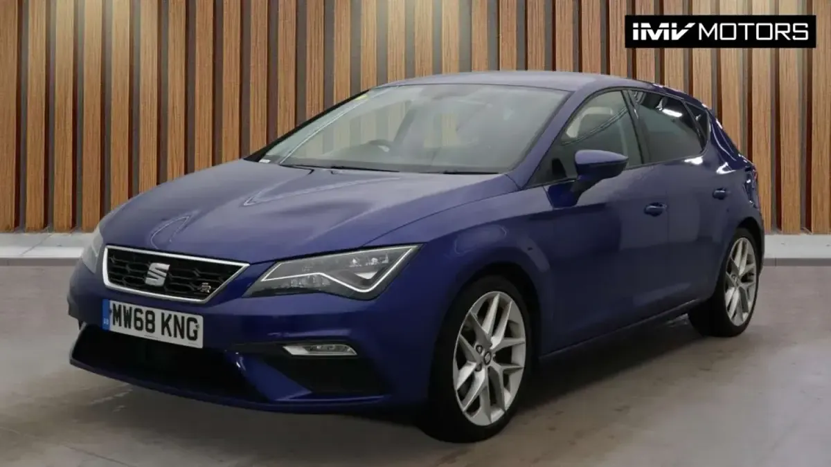 Used Seat Leon FR 190 HP (139 kW) 2018 Blue Hatchback