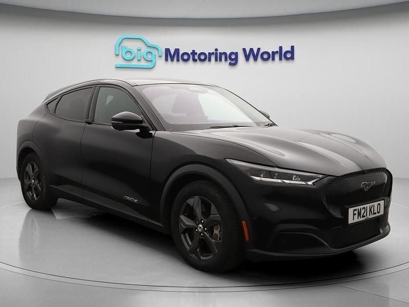 Black Used 2021 Ford Mustang Mach-E Extended Range SUV | £19,300 (Fair price) - Image 1/4