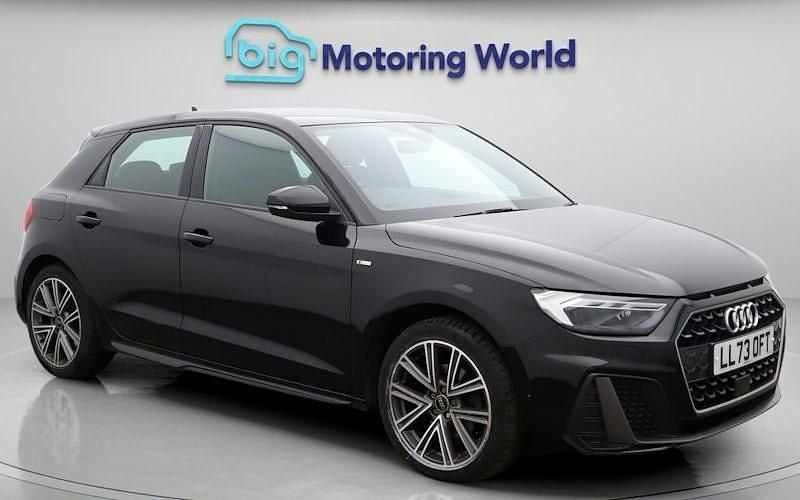 Used Audi A1 Sportback S-Line 110 HP (80 kW) 2024 Black Hatchback