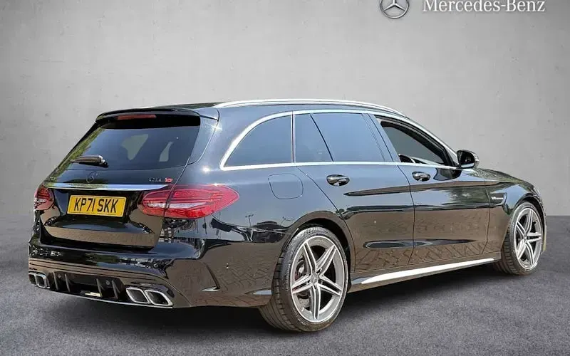 Used Mercedes C63 AMG AMG 510 HP (375 kW) 2021 Black Estate
