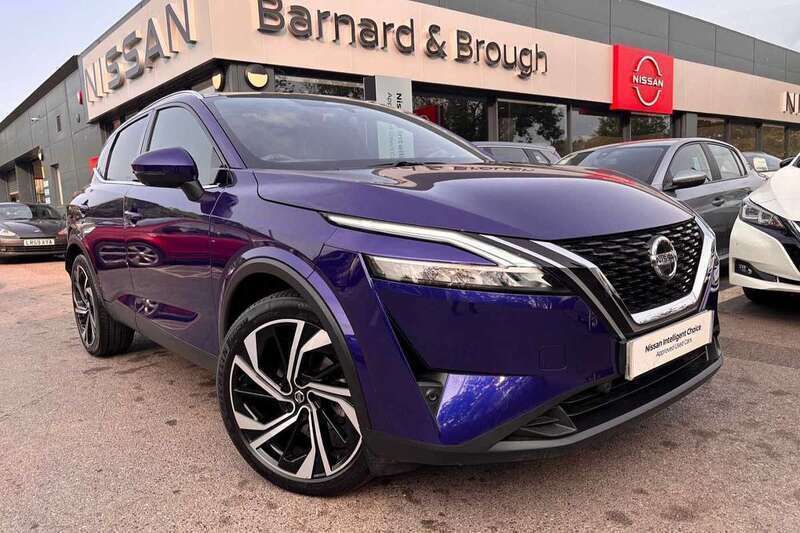 Blue Used 2022 Nissan Qashqai Tekna+ SUV | £24,450 (Expensive) - Image 1/4