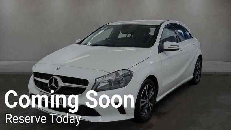 Used Mercedes A180 AMG line 2018 White Hatchback