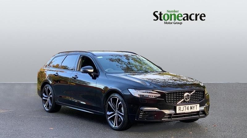 Black Used 2024 Volvo V90 Ultra Estate | £37,720 (Fair price) - Image 1/3