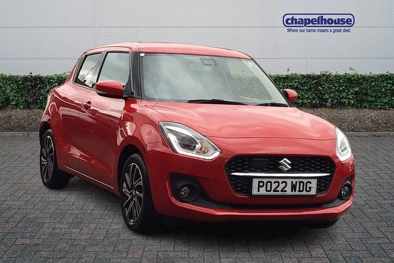 Red Used 2022 Suzuki Swift SZ5 Hatchback | £14,887 (Expensive) - Image 1/4
