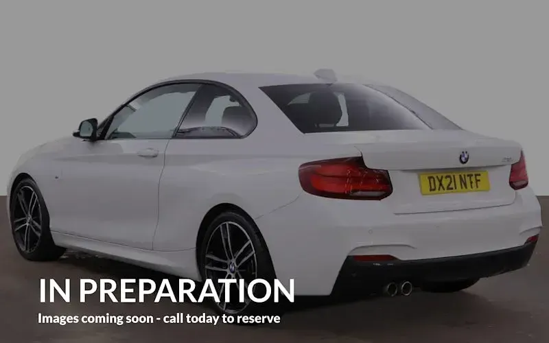 Used BMW 218 M Sport 136 HP (100 kW) 2021 White Coupe