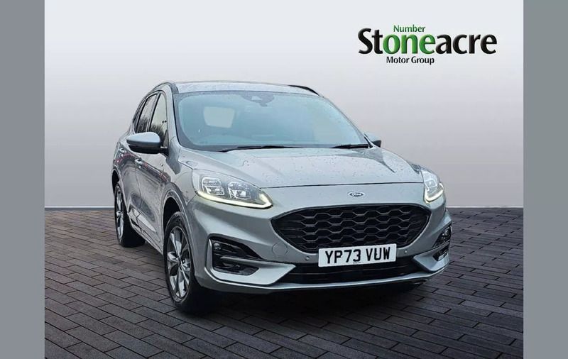 Silver Used 2023 Ford Kuga ST-Line SUV | £28,990 (Expensive) - Image 1/2